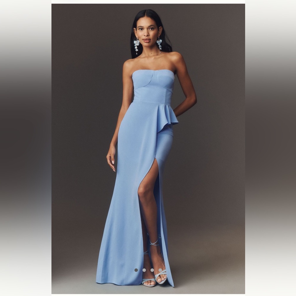 Dress The Population Kai Crepe Maxi Dress